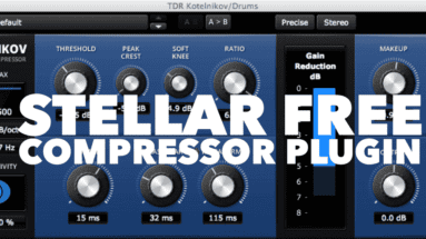 Stellar FREE Compressor Plugin - TDR Kotelnikov - SuperHeroSamples