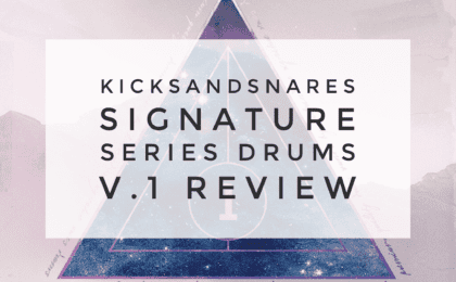 KICKSANDSNARES Signature Series Drums V.1 - SuperHeroSamples.com Review